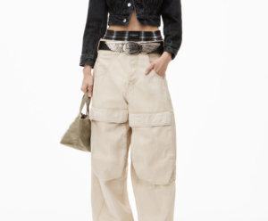 Alternative view of Túi Alexander Wang Punch Small ‘Khaki’ 20324T45T248A