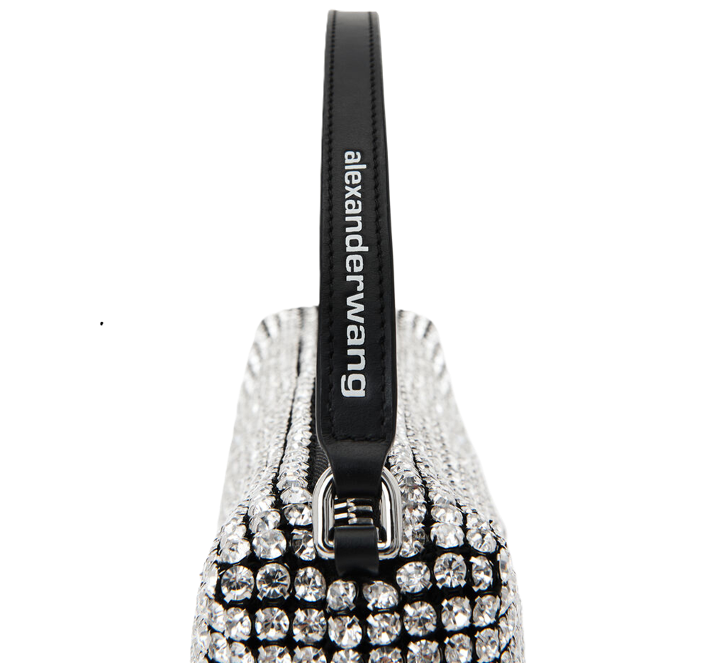 Túi Alexander Wang Heiress Flex Bag In Crystal Mesh 'Black' 20124P02M100 - Ảnh 3