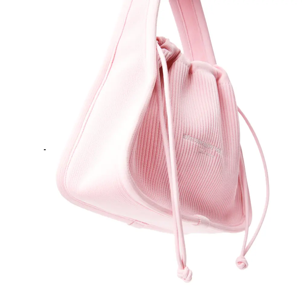 Alternative view of Túi Alexander Wang Ryan Small Bag In Ribbed Knit 'Pink' 20222K20T680