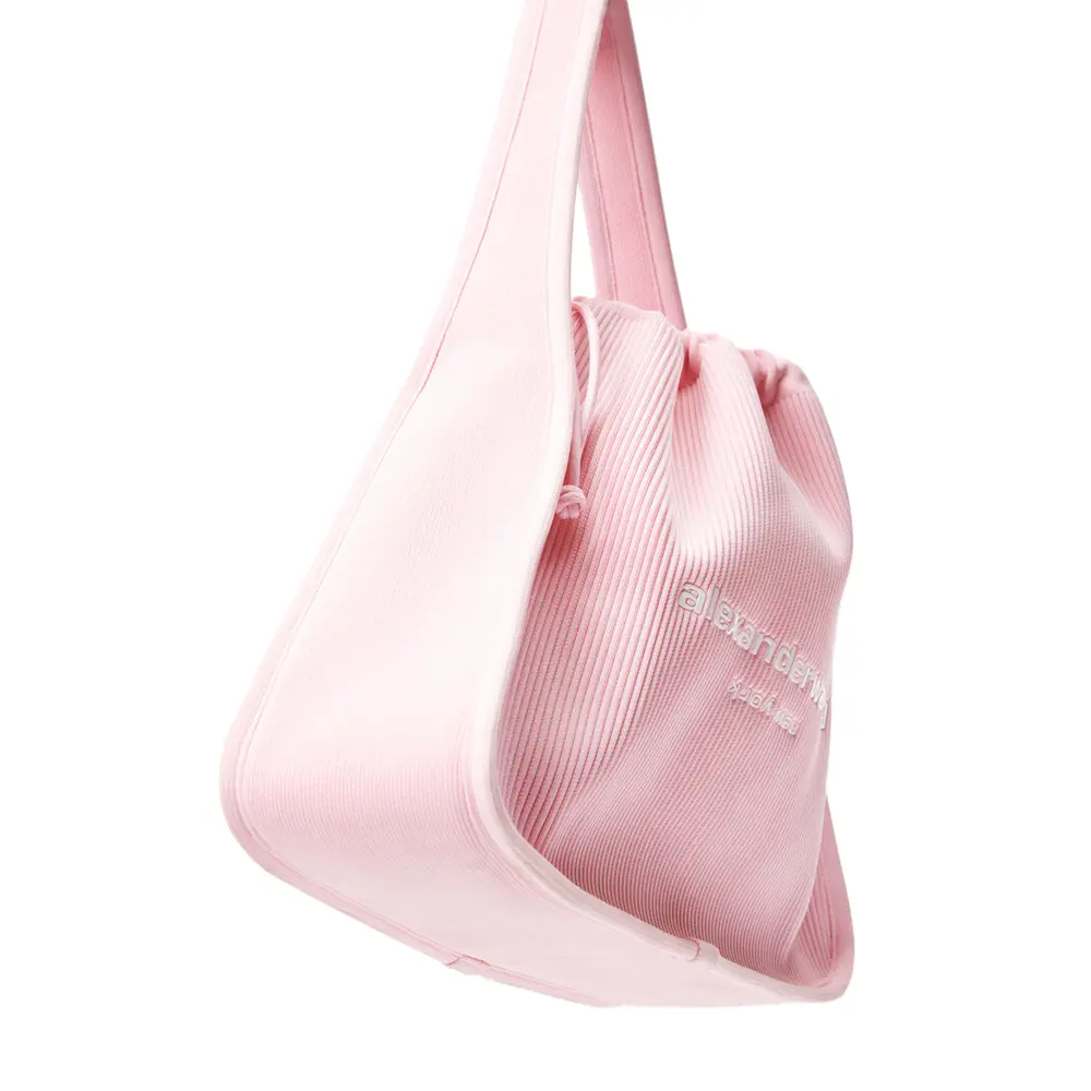 Alternative view of Túi Alexander Wang Ryan Large Bag In Ribbed Knit 'Pink' 20422K21T680