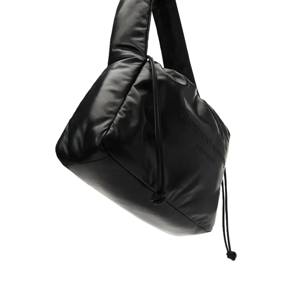Túi Alexander Wang Ryan Puff Large Bag In Lambskin Leather 'Black' 20423K07L001 - Ảnh 3
