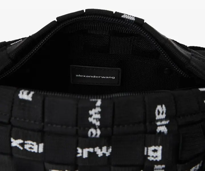 Túi Alexander Wang Linux Top Handle Bag 'Black' 20324R70T001 - Ảnh 4