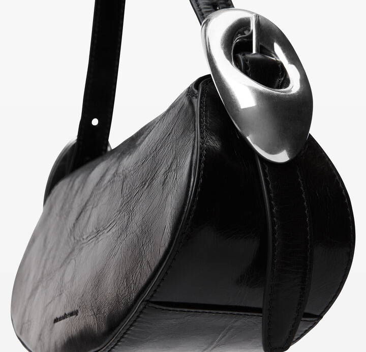 Túi Alexander Wang Orb Small Flap Bag 'Black' 20324K50L001 - Ảnh 5