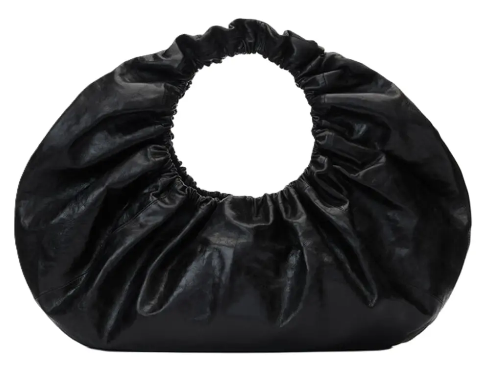 Túi Alexander Wang Crescent Large Shoulder Bag In Crackle Patent Leather 'Black' 20124K32L001