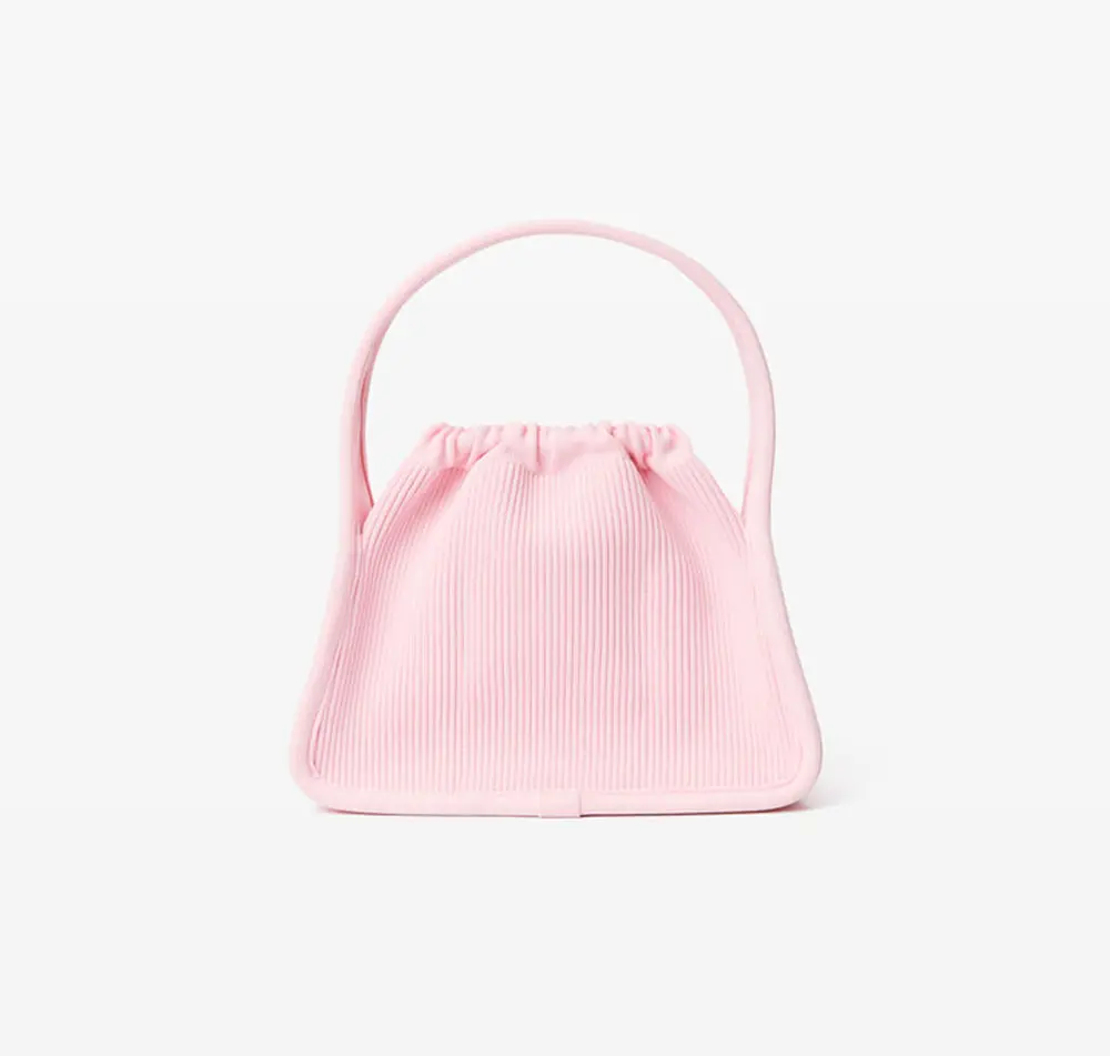 Túi Alexander Wang Ryan Small Bag In Ribbed Knit 'Pink' 20222K20T680 - Ảnh 5