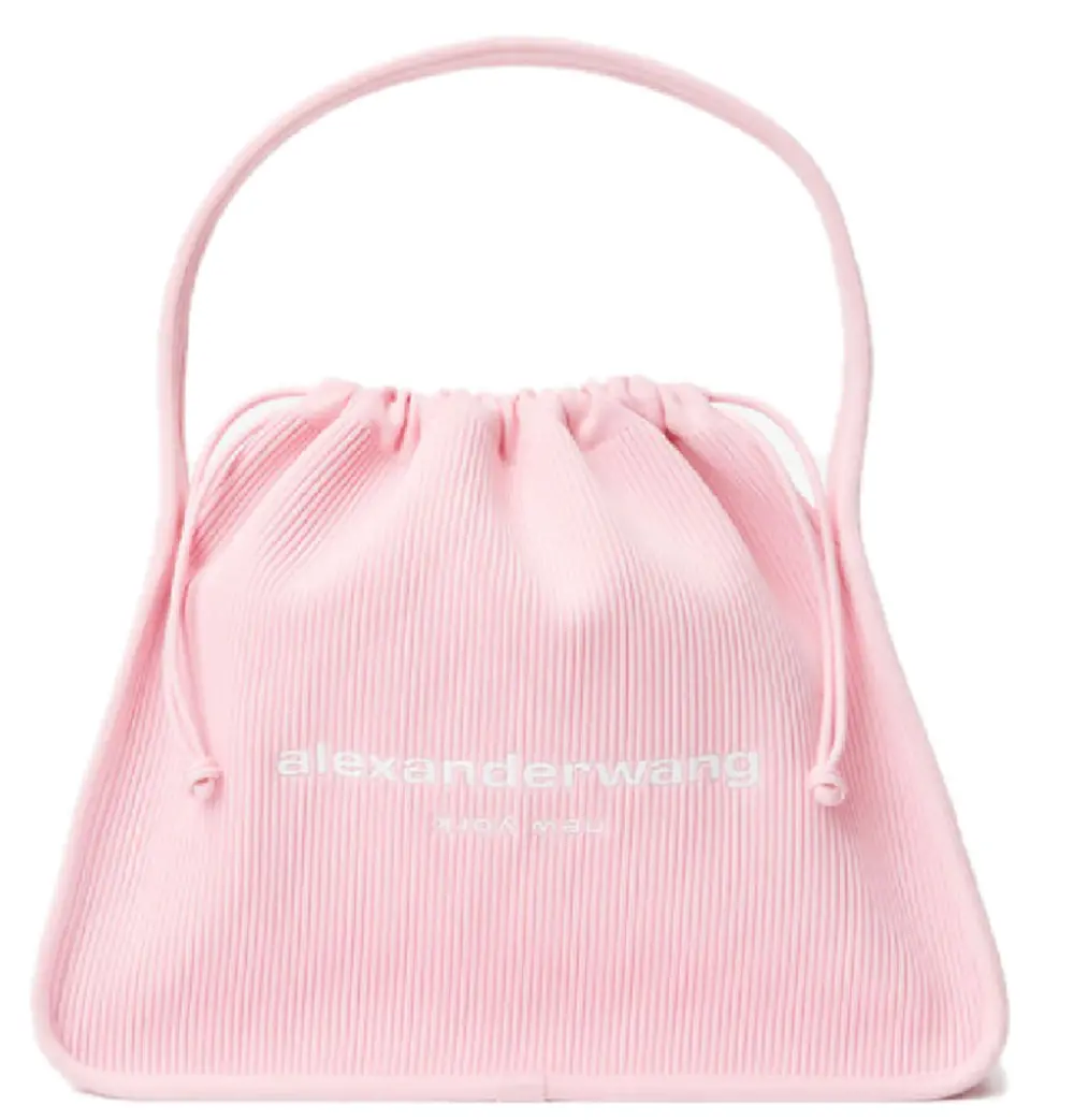 Túi Alexander Wang Ryan Large Bag In Ribbed Knit 'Pink' 20422K21T680