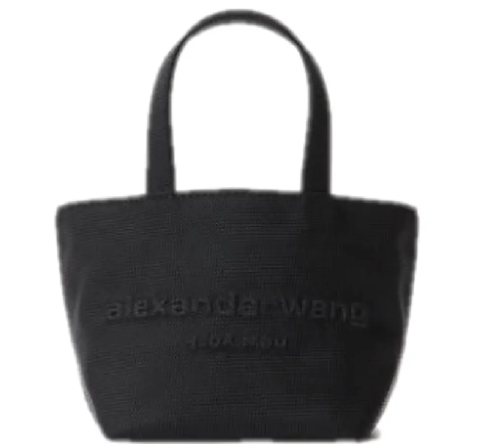 Túi Alexander Wang Punch Mini Tote Bag In Nylon Canvas 'Black' 20324T41T001
