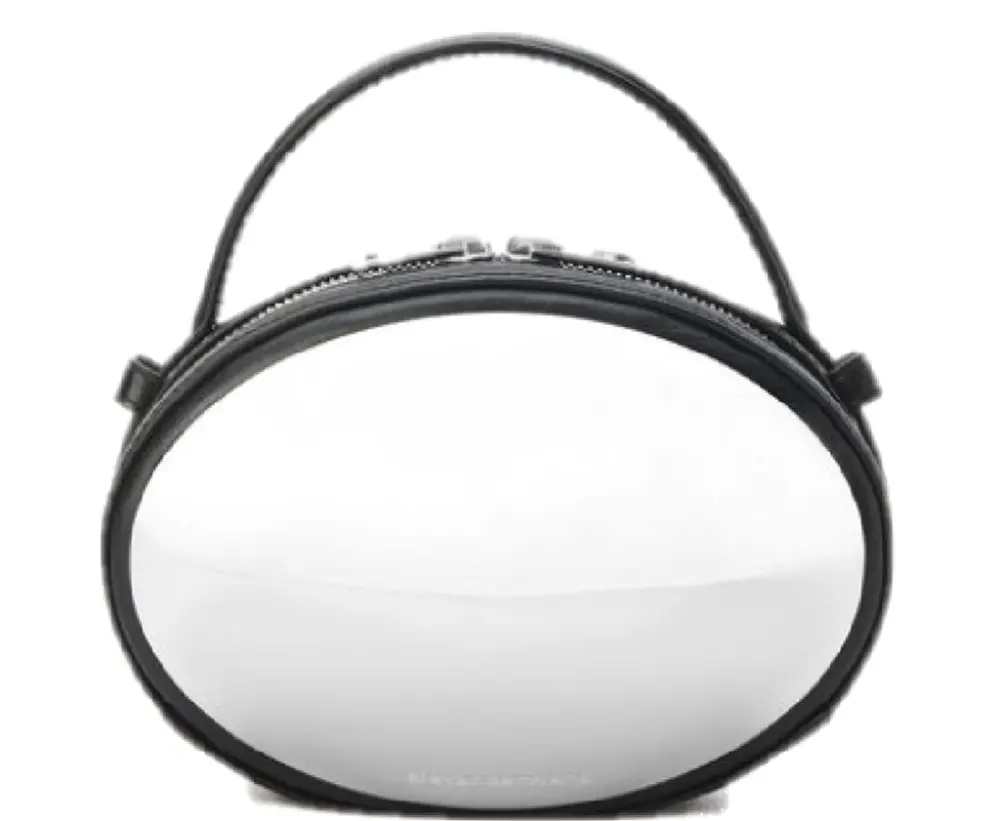 Túi Alexander Wang Dome Small Crossbody Bag In Crackle Patent Leather 'Black' 20124R71L001