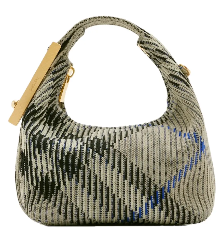 Túi Burberry Micro Peg Chain Bag 'Lichen' 80974421