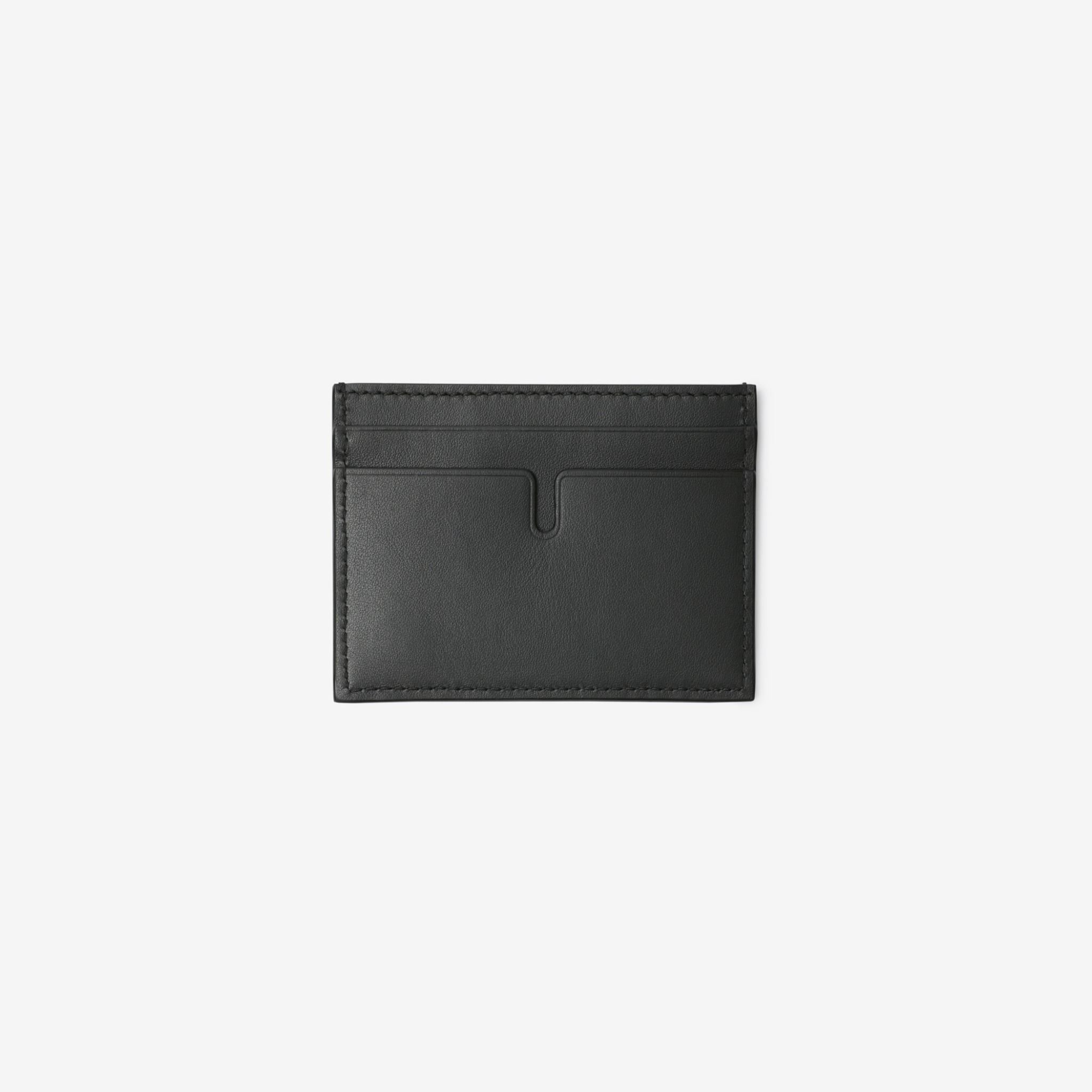 Ví Burberry B Shield Card Case ‘Black’ 81003291 - Ảnh 2