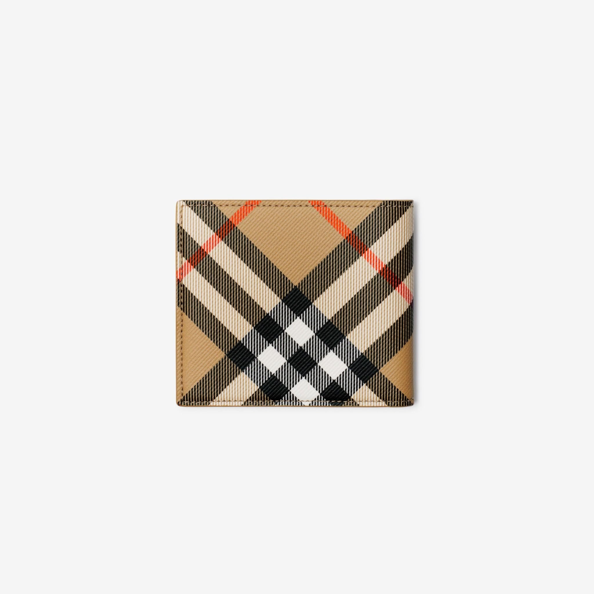 Ví Burberry Check Bifold Wallet ‘Sand’ 80919261 - Ảnh 3