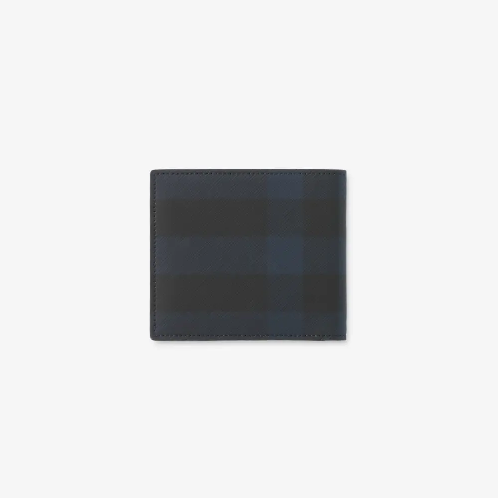 Ví Burberry Check Bifold Wallet ‘Navy’ 80732801 - Ảnh 3