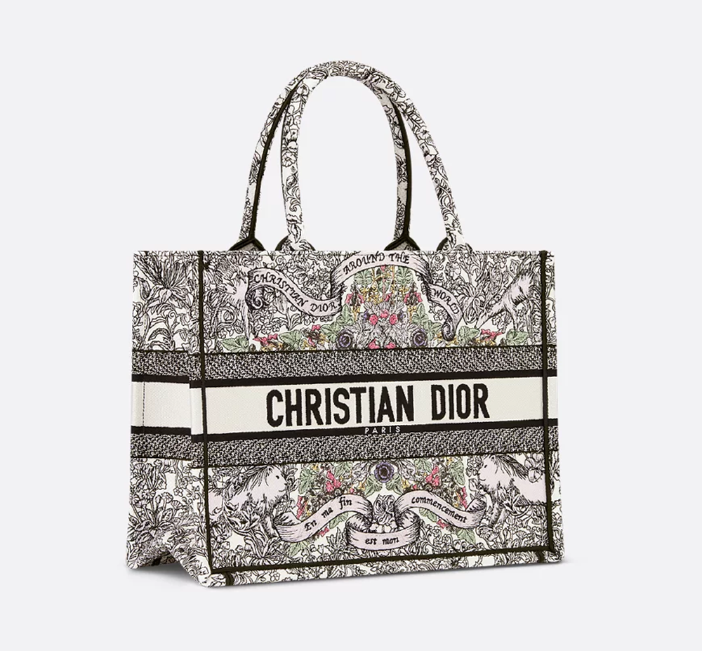 Túi Dior Medium Dior Book Tote 'Multicolor' M1296ZEDO-M941 - Ảnh 3