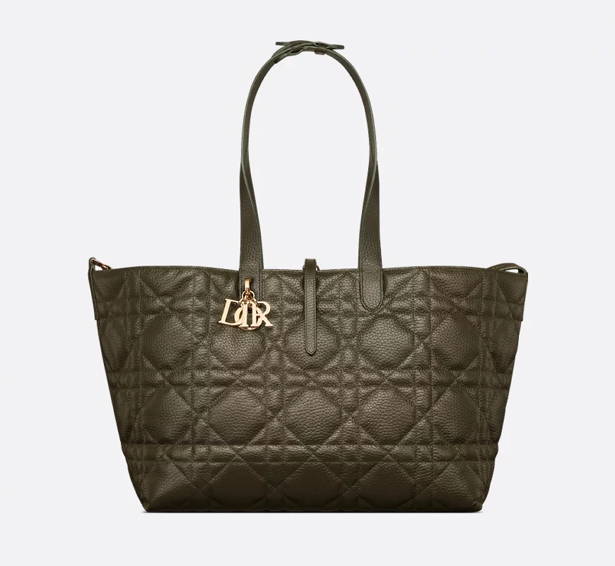 Túi Nữ Dior Large Dior Toujours Bag 'Macrocannage' M2820OSKR-M656 - Ảnh 2