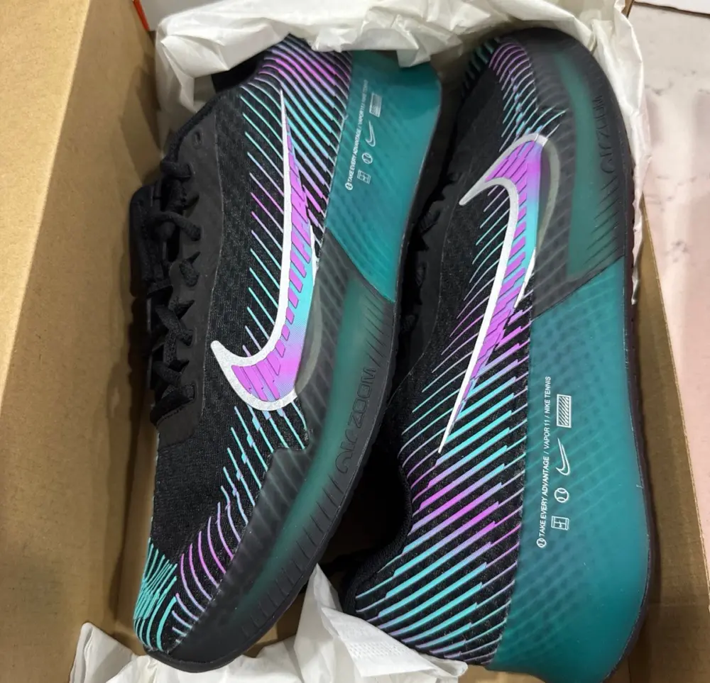 Giày Nike Court Air Zoom Vapor Pro 2 ‘Deep Jungle’ FD6693-001 - Ảnh 6