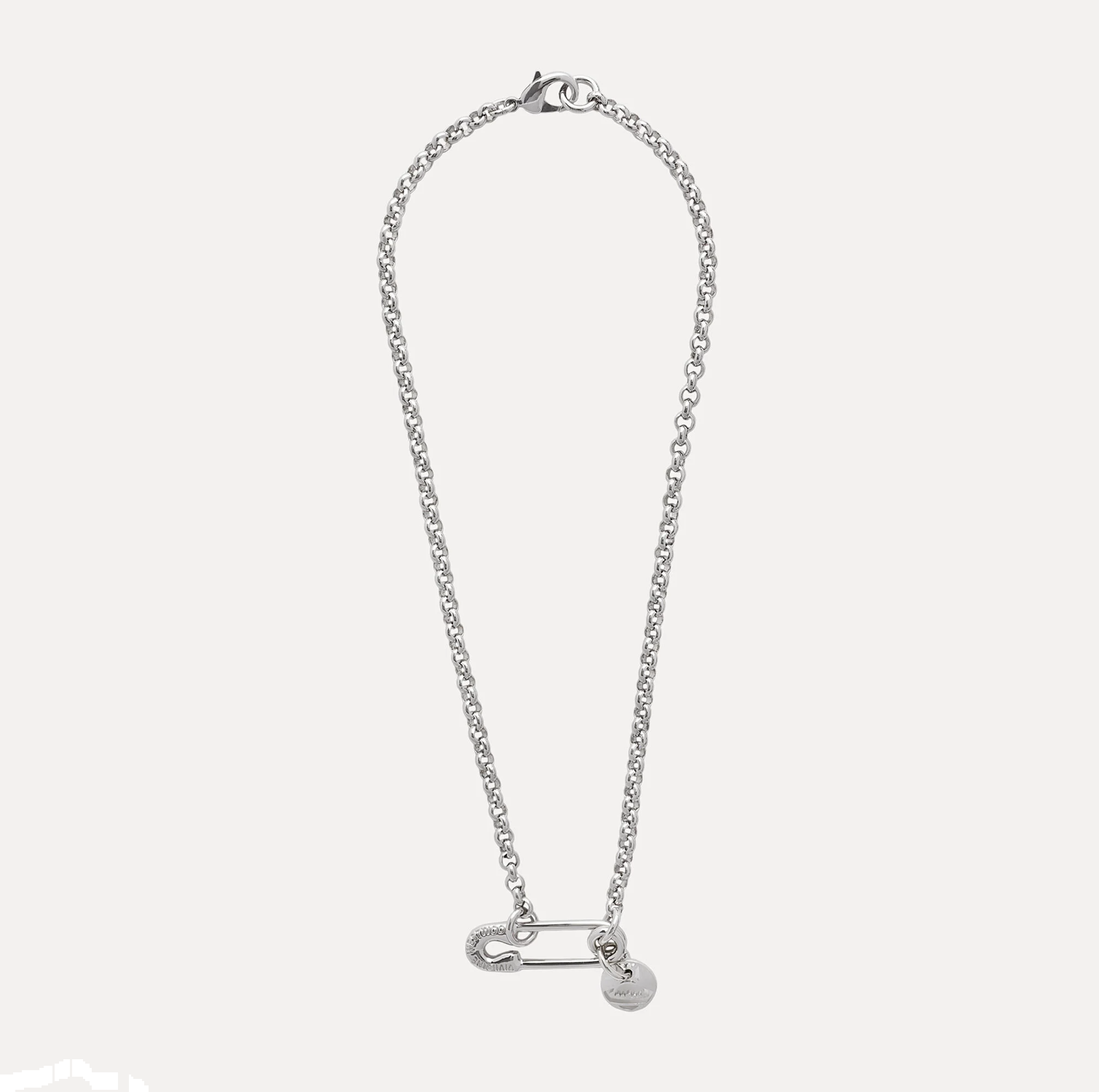 Dây Chuyền Vivienne Westwood Imogene ‘Silver’ 6301010B02P019P019 - Ảnh 2