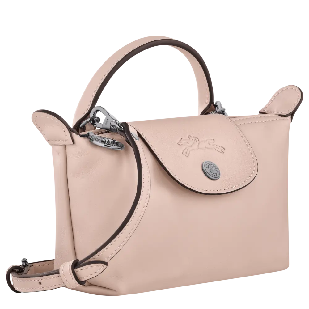 Túi Longchamp Le Pliage Xtra XS Pouch 'Nude' 34205987542 - Ảnh 4