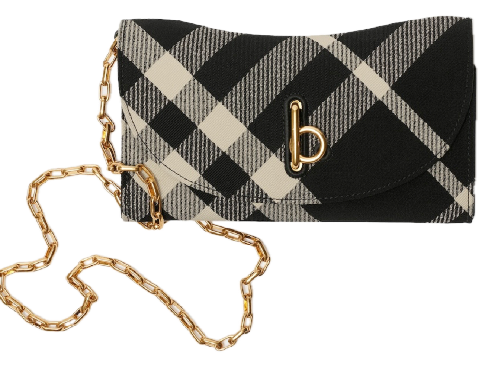 Ví Burberry Rocking Horse Chain Strap Wallet 'Black' 80953041