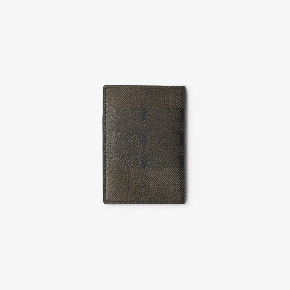 Alternative view of Ví Burberry B Shield Folding Card Case​ ‘Slate’ 81030271