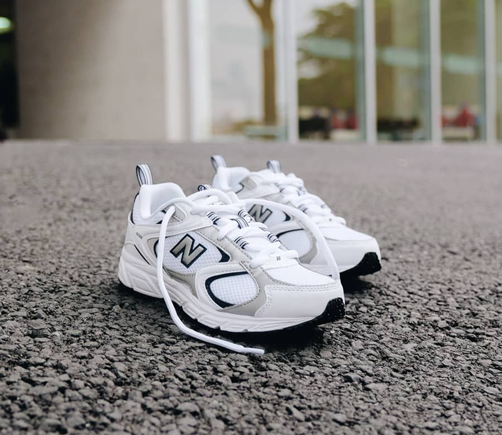 Giày New Balance 408 ‘White Silver’ ML408A - Ảnh 4
