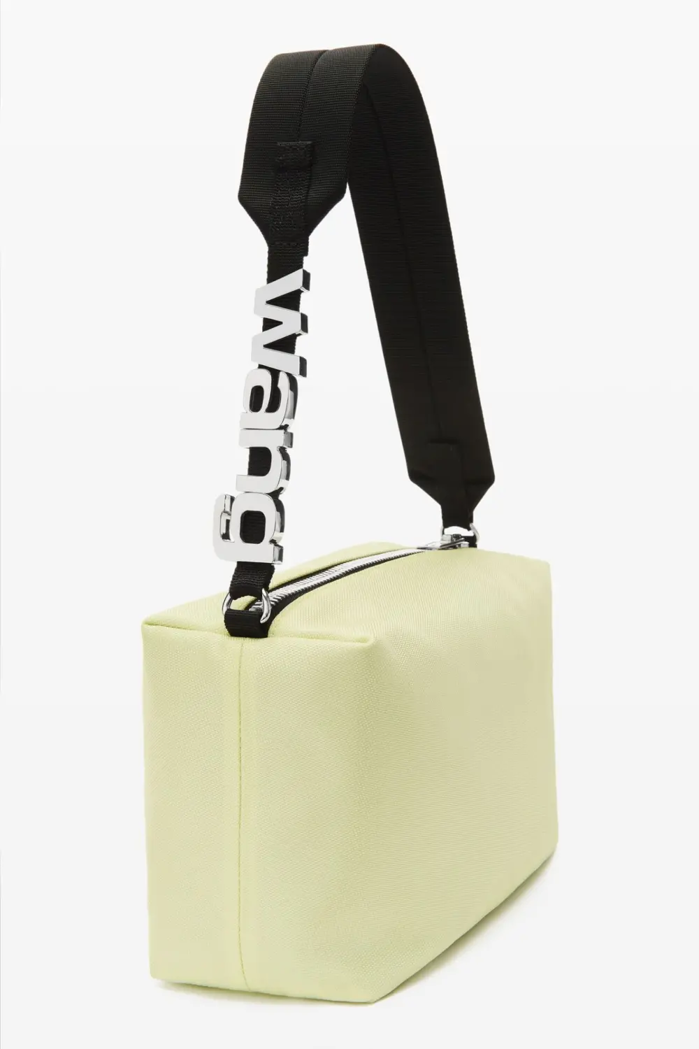 Túi Alexander Wang Heiress Sport Shoulder Bag In Nylon 'Pale Lime Yellow' 20421R70T747 - Ảnh 6