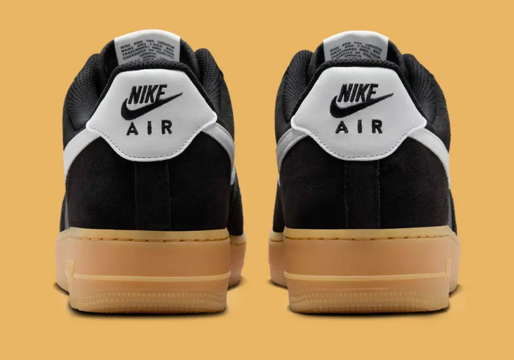 Giày Nike Air Force 1 Low ‘Black Suede Gum’ FQ8714-004 - Ảnh 3