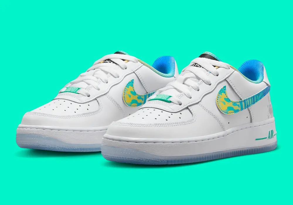 Giày Nike Air Force 1 Low GS ‘Unlock Your Space’ FJ7691-191 - Ảnh 3