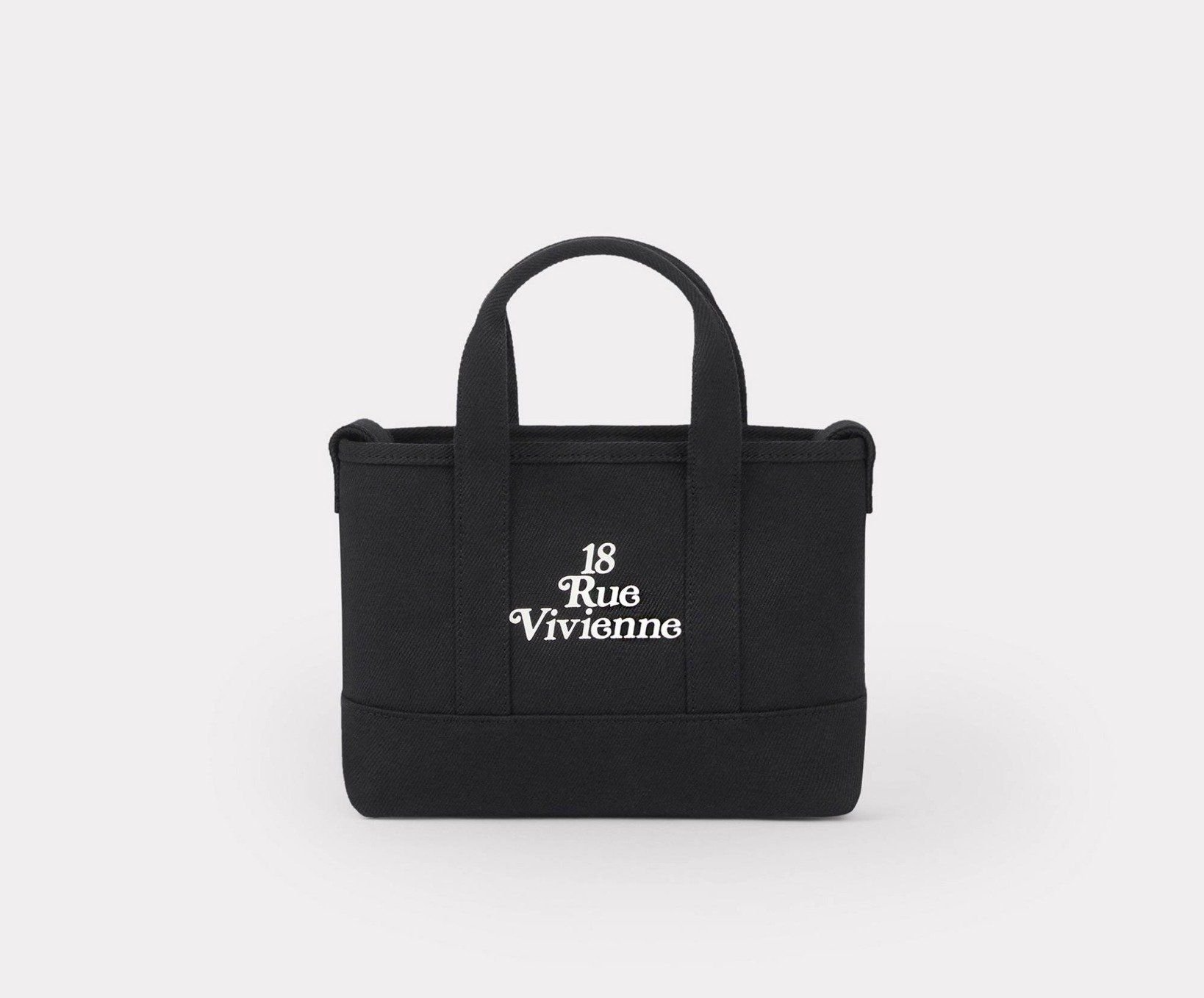 Túi Kenzo Small Utility Canvas Tote ‘Black’ FE58SA910F35-99 - Ảnh 3