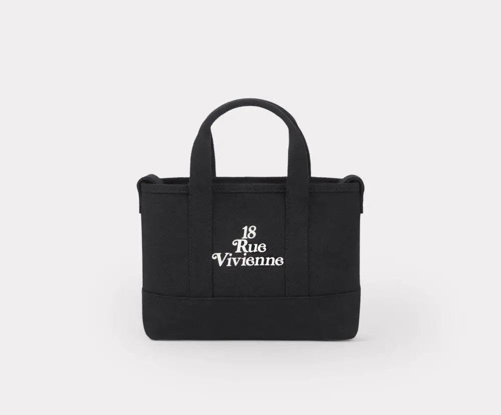 Túi Kenzo Small Utility Canvas Tote ‘Black’ FE58SA910F35-99 - Ảnh 3