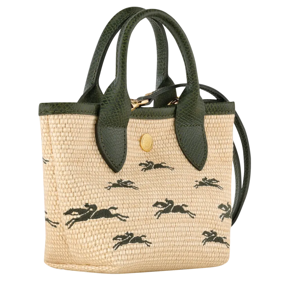 Túi Longchamp Le Panier Pliage XS Basket 'Khaki' 10206HCF292 - Ảnh 3