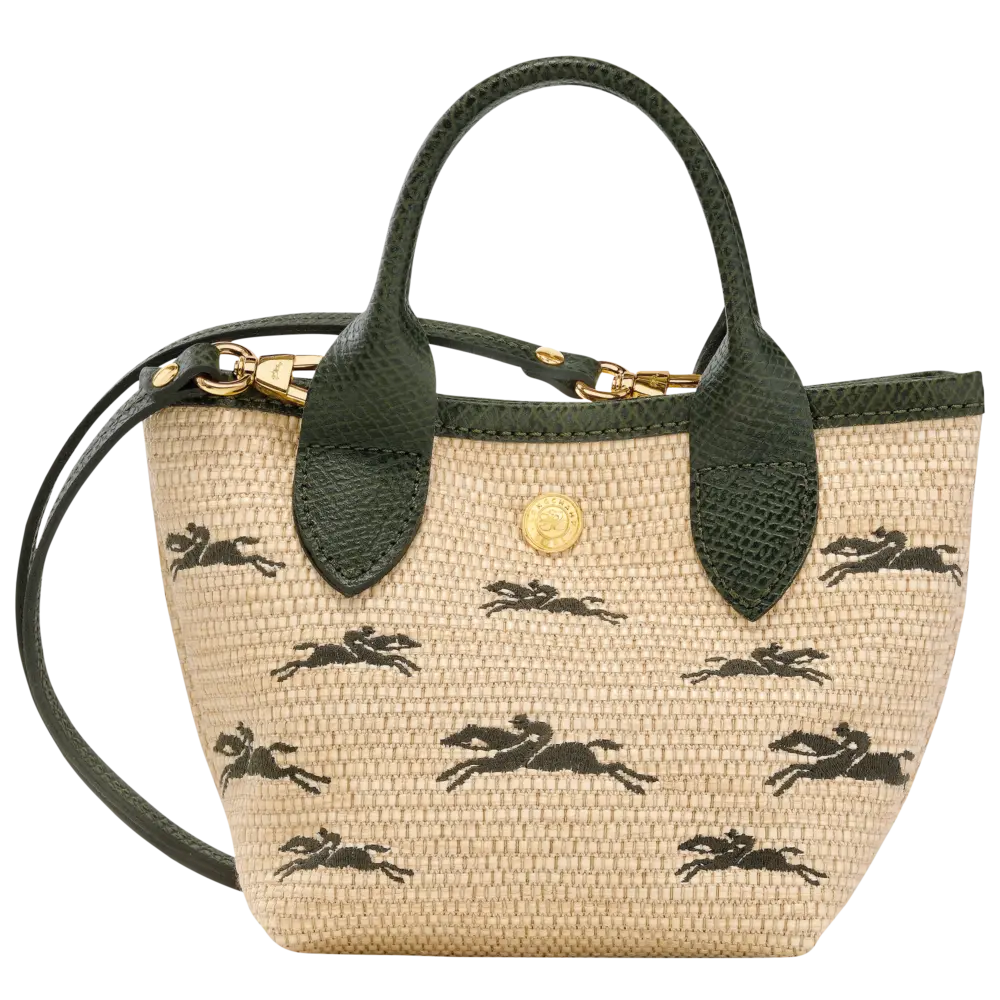 Túi Longchamp Le Panier Pliage XS Basket 'Khaki' 10206HCF292 - Ảnh 4