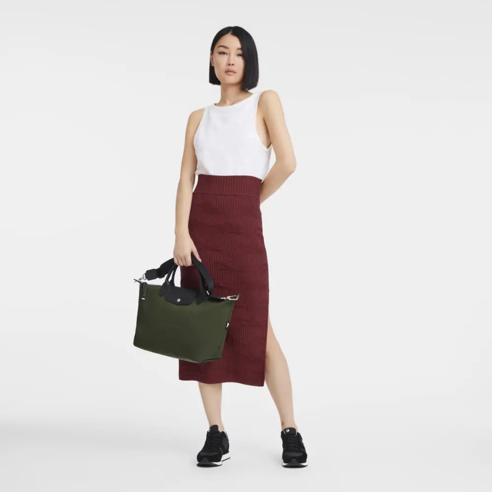 Alternative view of Túi Longchamp Le Pliage Energy L Handbag 'Khaki' L1515HSR892