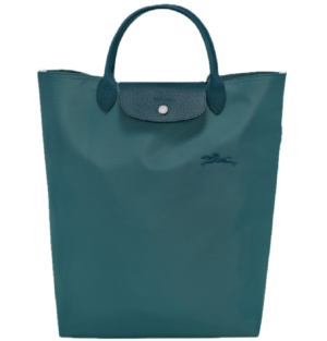 Túi Longchamp Le Pliage Green M Tote Bag 'Peacock' 10168919P89