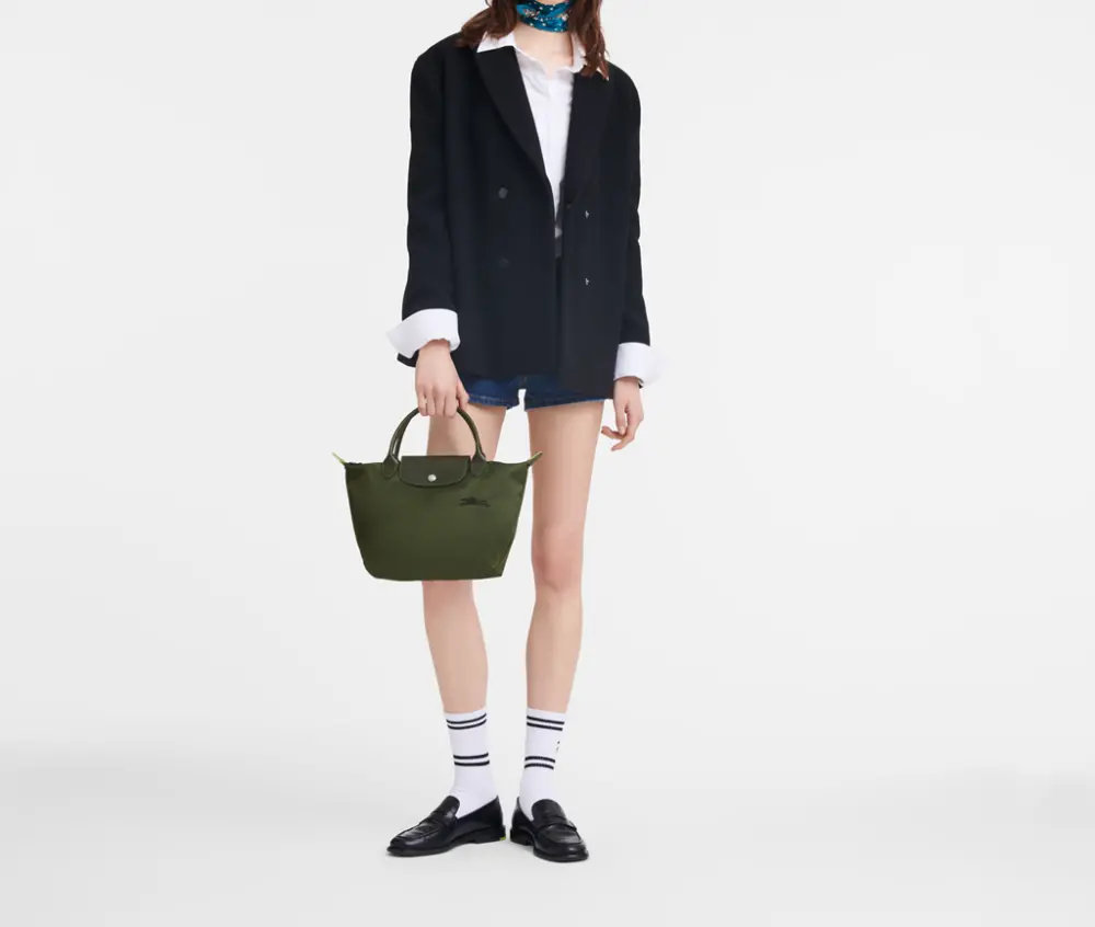Alternative view of Túi Longchamp Le Pliage Green S Handbag 'Forest' L1621919479