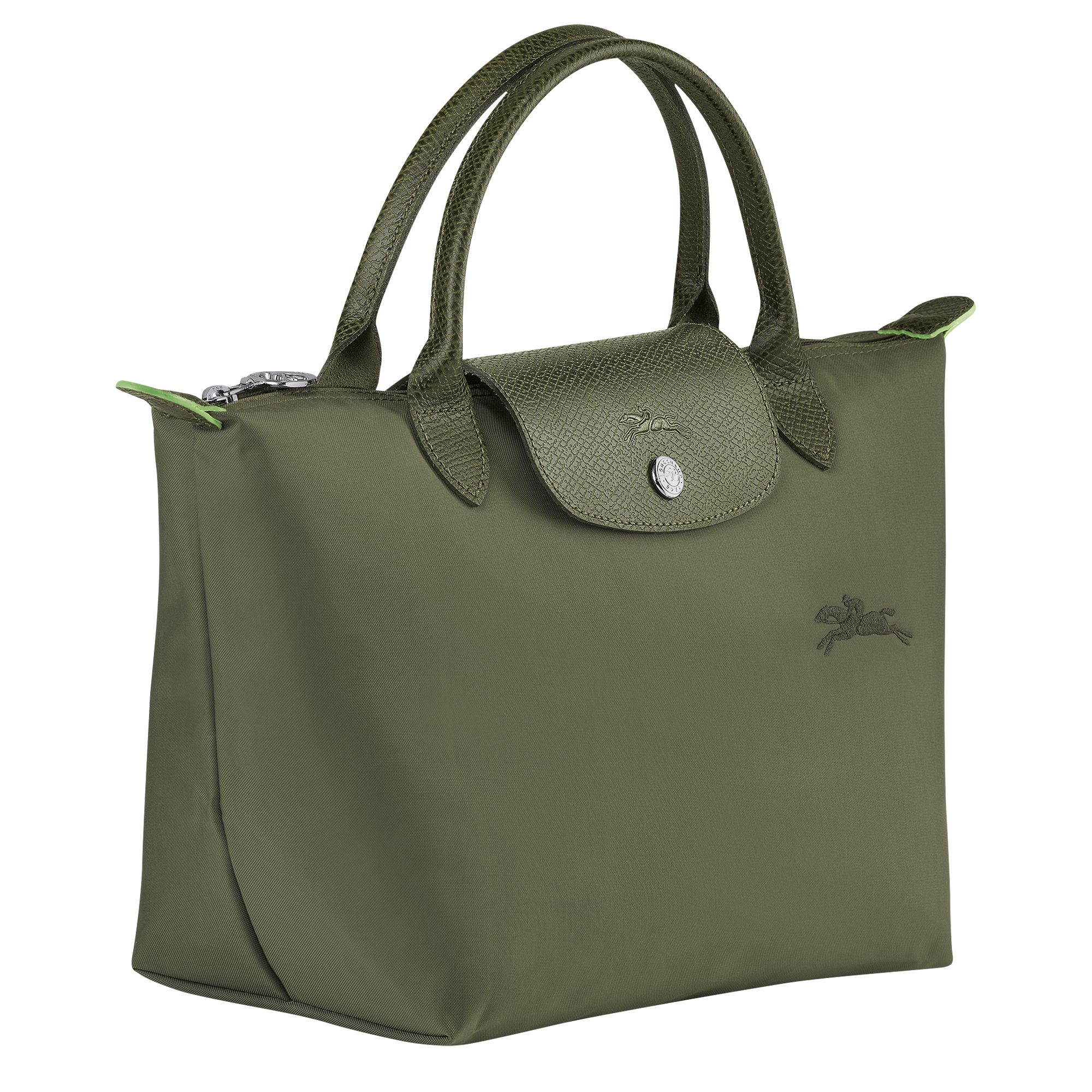Túi Longchamp Le Pliage Green S Handbag 'Forest' L1621919479 - Ảnh 4