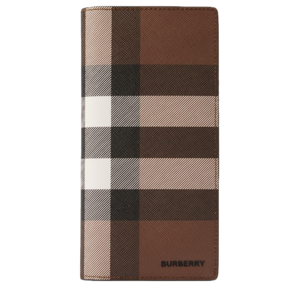 Ví Burberry Check Leather Continental Wallet ‘Brown’ 80528031