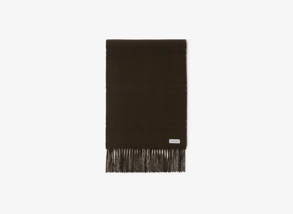 Khăn Burberry Reversible Check Cashmere Scarf 'Snug' 80909071 - Ảnh 4