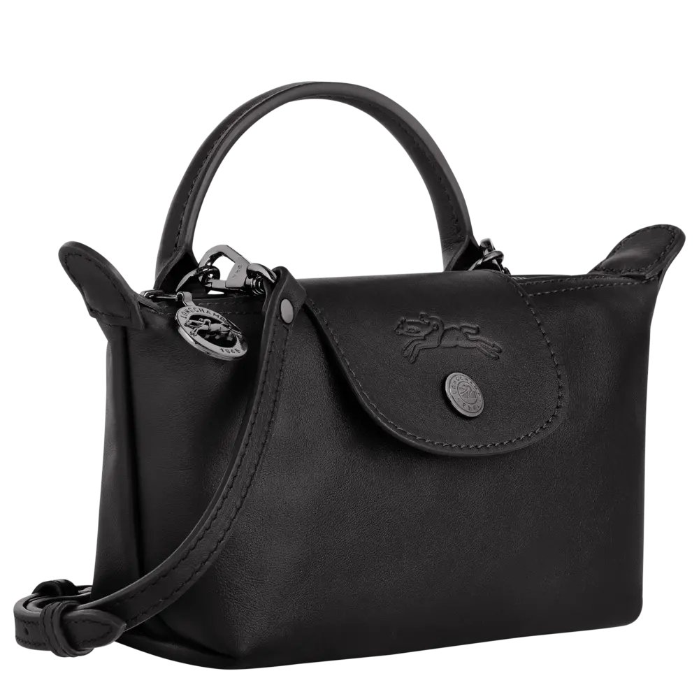 Túi Longchamp Le Pliage Xtra XS Pouch 'Black' 34205987001 - Ảnh 4