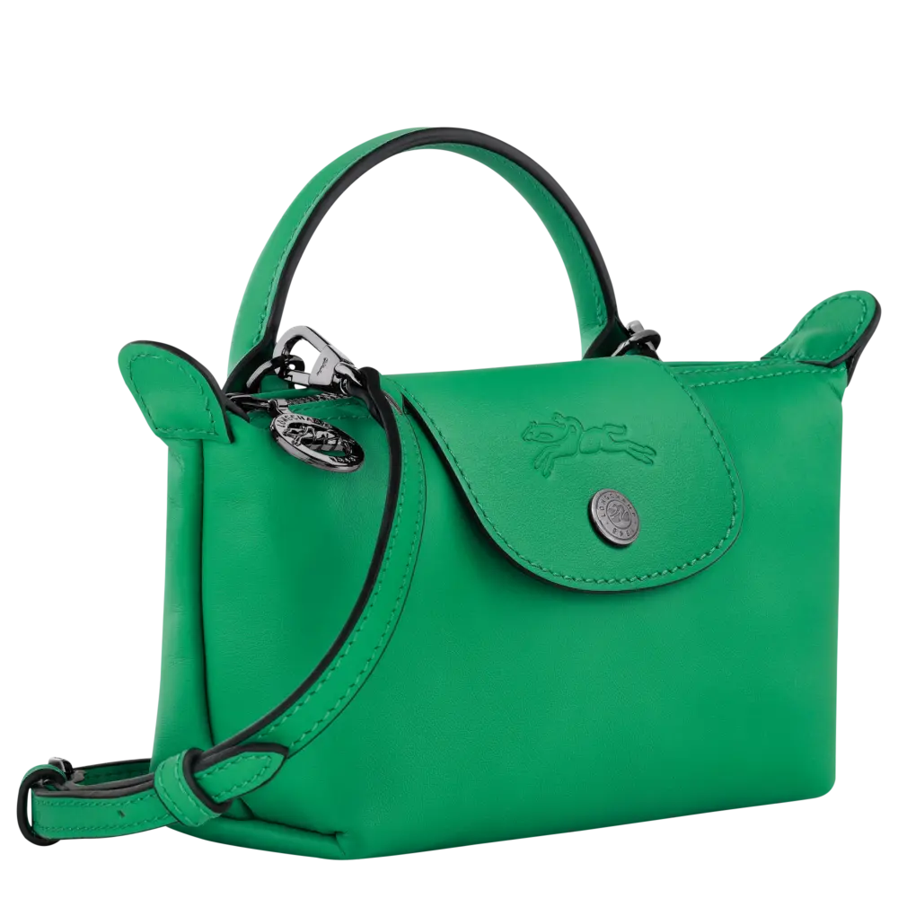 Túi Longchamp Le Pliage Xtra XS Pouch 'Green' 34205987249 - Ảnh 4
