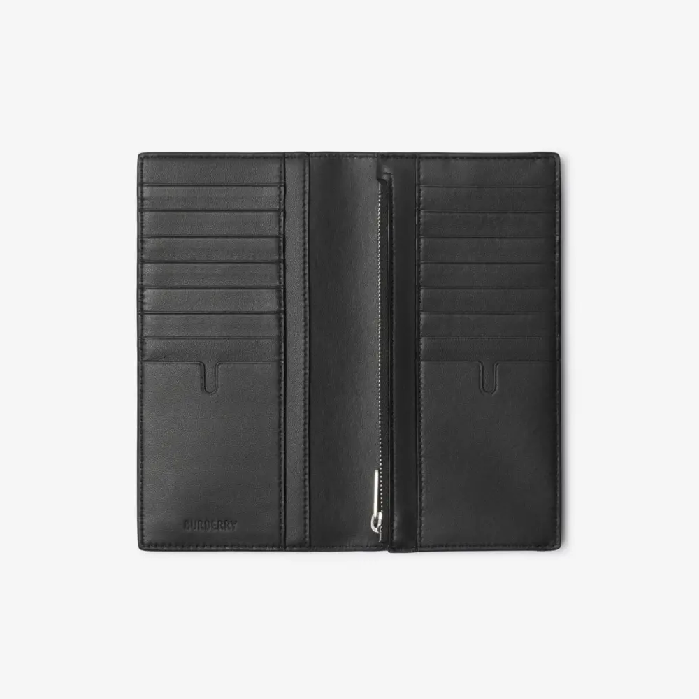 Alternative view of Ví Burberry B Shield Continental Wallet ‘Slate’ 81029401