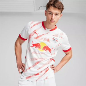 Alternative view of Áo Puma Red Bull Leipzig 2024/25 Home Shirt ‘White’ 776400-01
