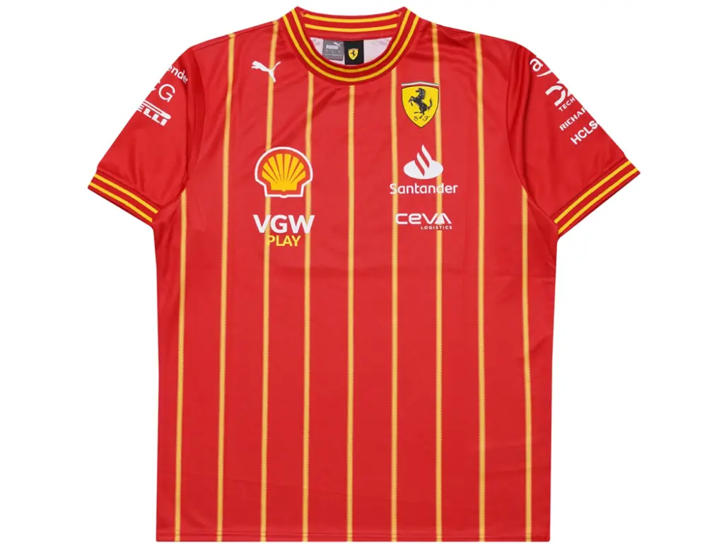 Áo Puma Scuderia Ferrari Team Soccer Jersey ‘Sainz’ 763608-02