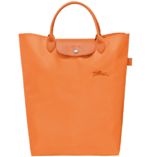 Túi Longchamp Le Pliage Green M Tote Bag 'Orange' 10168919P54