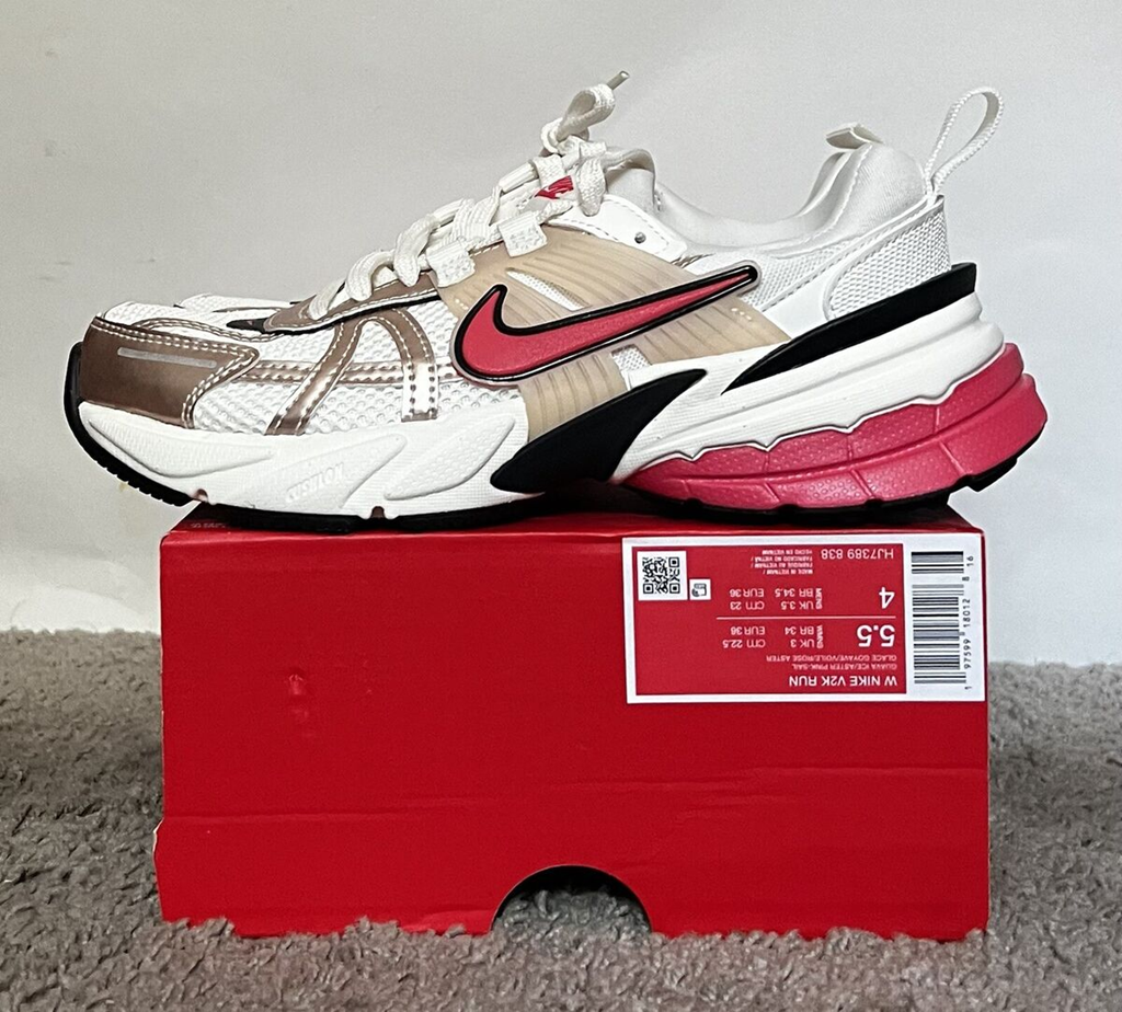 Giày Nike V2K Run ‘Guava Ice Aster Pink’ HJ7389-838 - Ảnh 3