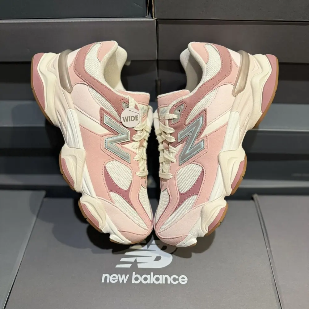 Giày New Balance 9060 Big Kid Wide ‘Rose Pink’ GC9060FR - Ảnh 4