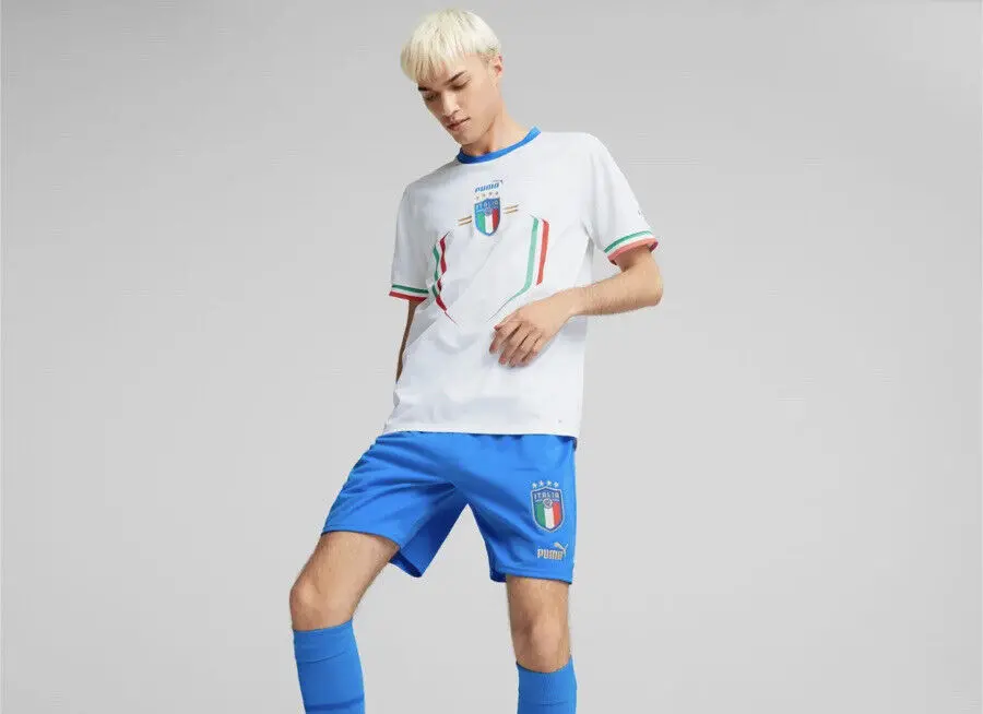 Alternative view of Áo Puma Italy National Team 22/23 Away 'White' 765650-02