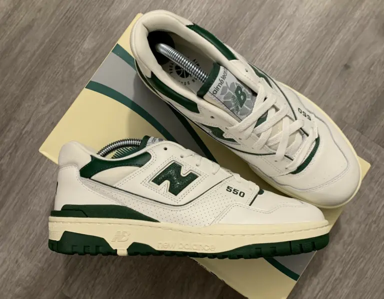 Giày New Balance Aimé Leon Dore x 550 ‘Evergreen’ BB550ALD - Ảnh 3