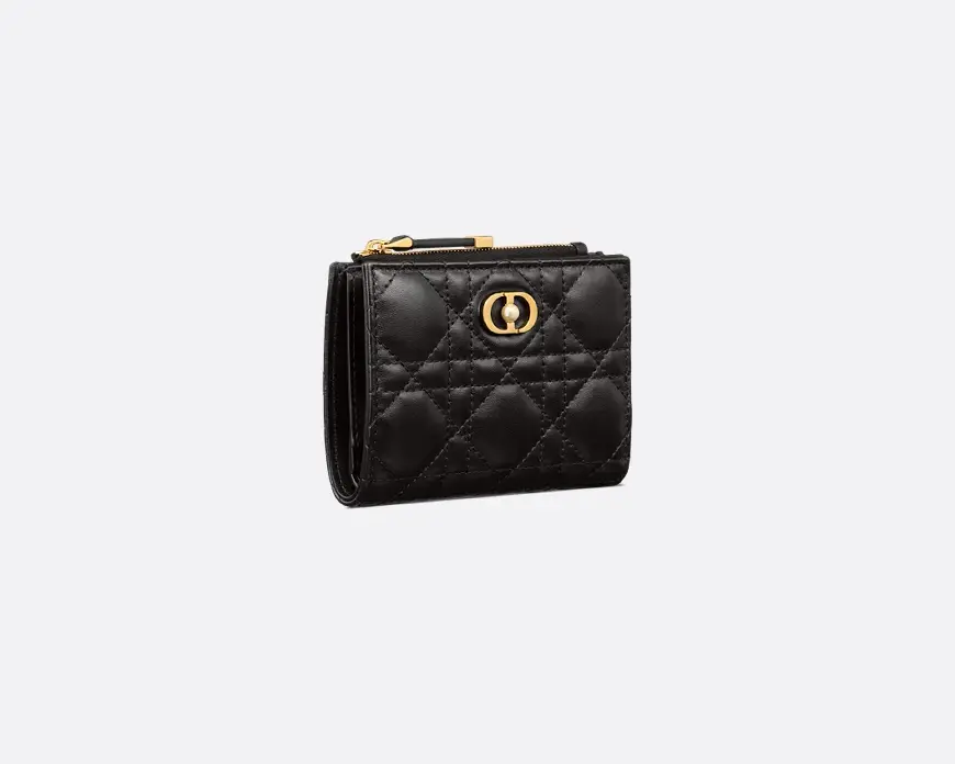 Ví Dior Jolie Dahlia 'Black' S3113UNJB-M900 - Ảnh 5