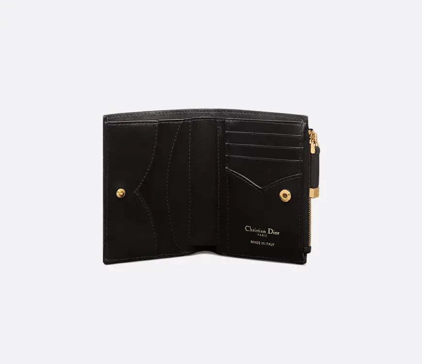 Ví Dior Jolie Dahlia 'Black' S3113UNJB-M900 - Ảnh 3