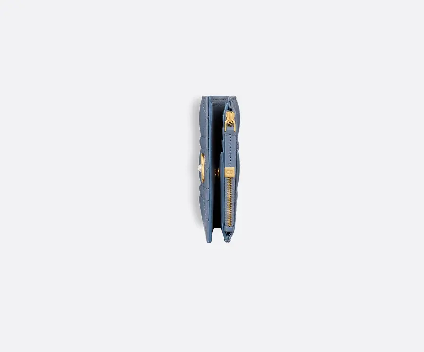 Ví Dior Jolie Dahlia 'Power Denim Blue' S3113UNJB-M90B - Ảnh 4